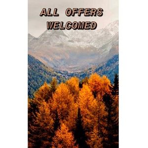 ALL OFFERS ARE WELCOME ❤️